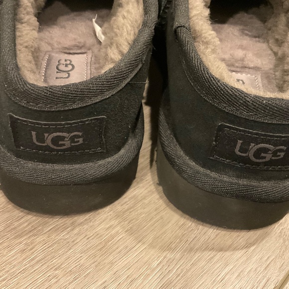 UGG Classic Slipper Black Slip On Size 11 NWOT - Picture 6 of 12